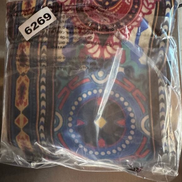 Flying Tomato Anthropologie Dress Print A-Line Shift Bell Sleeve Boho SMALL - Picture 7 of 7